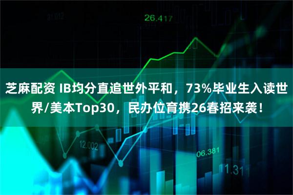 芝麻配资 IB均分直追世外平和，73%毕业生入读世界/美本Top30，民办位育携26春招来袭！
